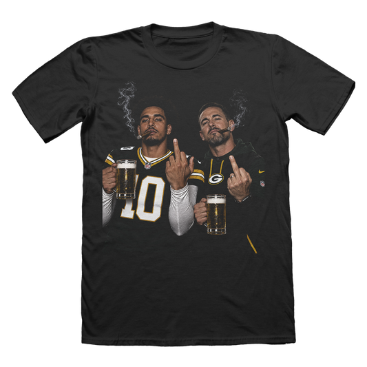 Jordan Love & Matt LaFleur Middle Finger